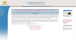 Desktop Screenshot of captureexpress.com