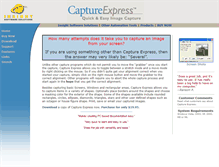 Tablet Screenshot of captureexpress.com